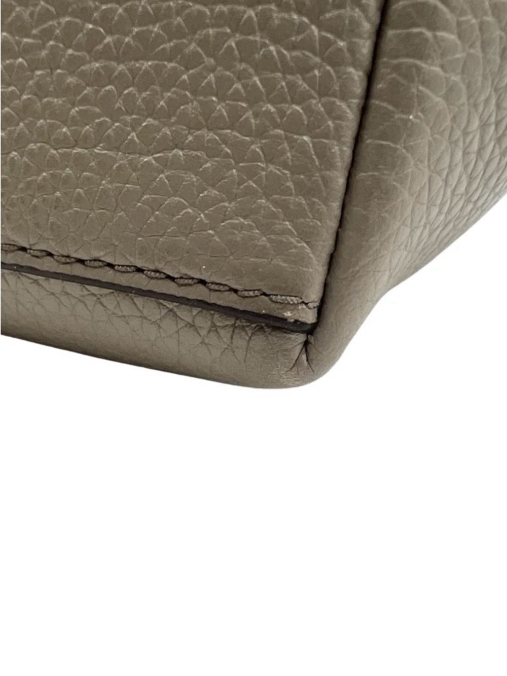 TORY BURCH Thea Convertible Leather Tote, gray - Picture 7 of 11